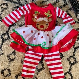 Rudolph shirt and legging set